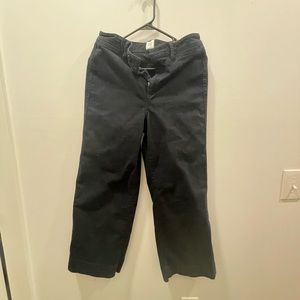 GAP high rise wide leg crop pant
